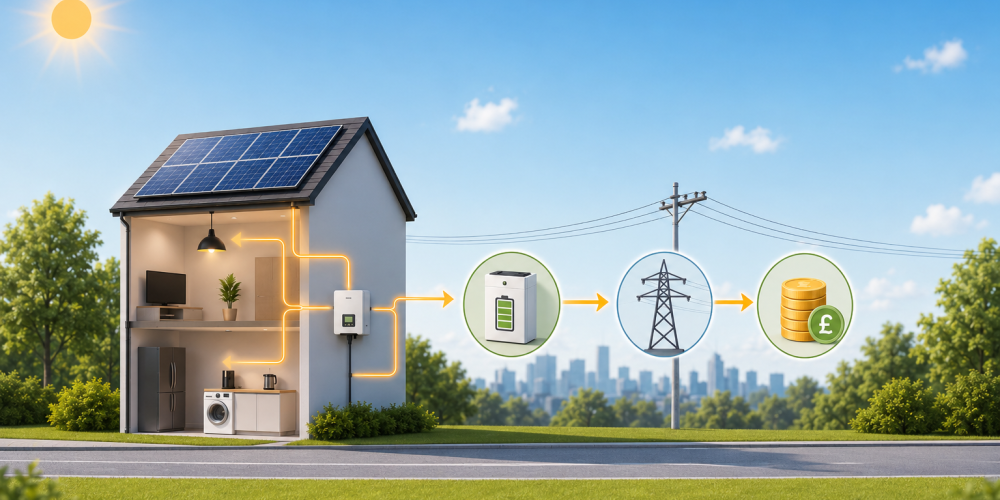 Solar panel homes