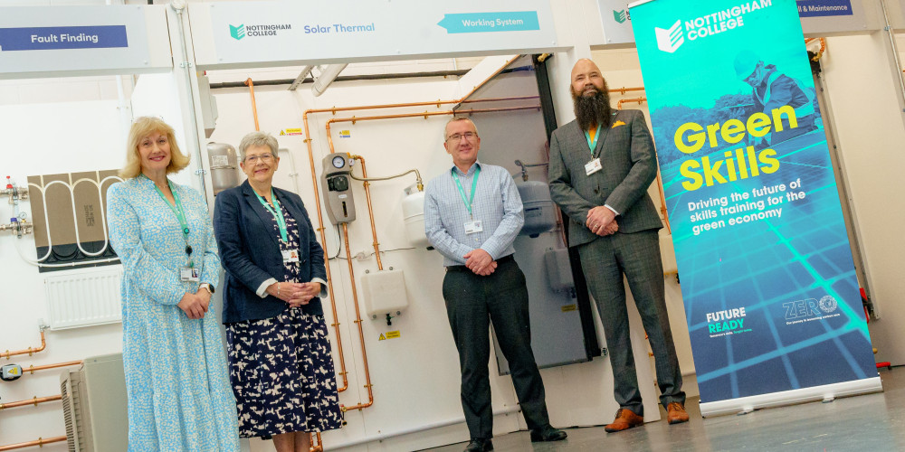Nottingham Colleges £250,000 Green Skills