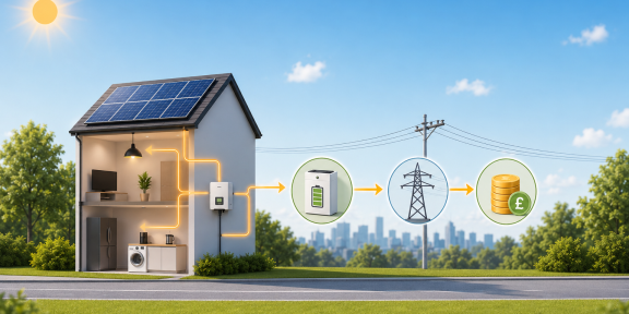 Solar panel homes
